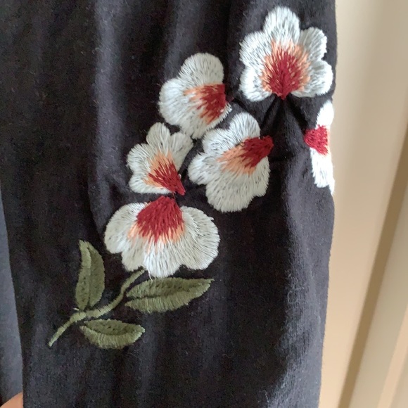 Torrid Black Embroidered Pullover - Picture 6 of 10